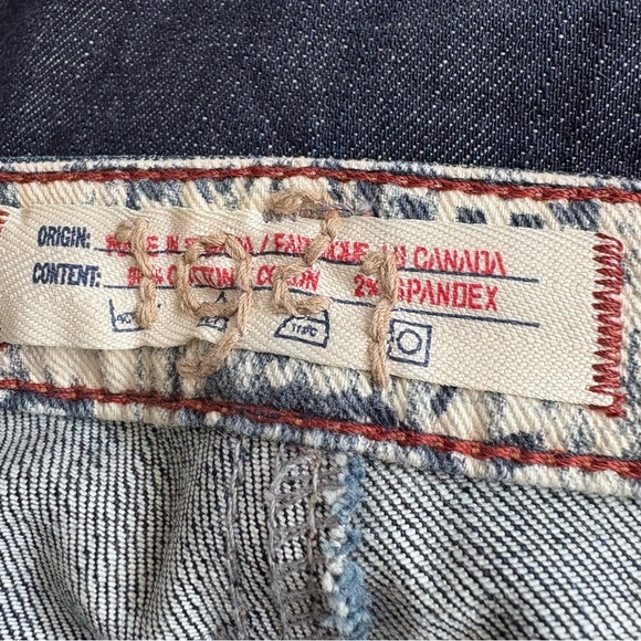 1921 Jeans Women’s Size 28 Bootcut Low Rise Made in Canada - Picture 9 of 11